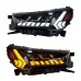 Фары Toyota Hilux Revo 2021-2024 LED DRL передние фары,