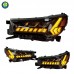 Фары Toyota Hilux Revo 2021-2024 LED DRL передние фары,