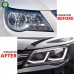 Фара LED DRL для Volkswagen Tiguan L, передняя, новая