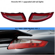 Поршневые Задние Фары 911 2005-2008 Led Прозрачные. Цена за:1 комплект