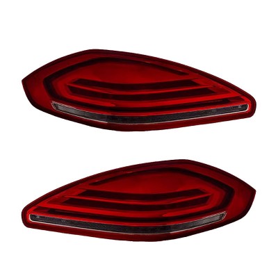 Задние фонари Porsche Panamera 970 LED, прозрачные.