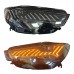 Фары LED для Audi A6/A7, стиль A7, цвет DRL.