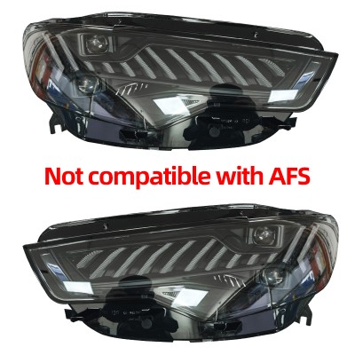 Фары LED для Audi A6/A7, стиль A7, цвет DRL.