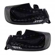 Задний Фонарь Bmw F22/f23/f87 Oled Dragon Scale - Прозрачный. (Для BMW 2 серии F22 почерневший) Цена за:1 комплект