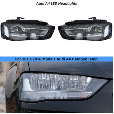 Led Фары для Audi A4 B9 Sportback - Стильное Обновление Вашего Авто! Цена за:1 комплект