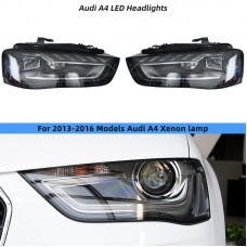 Led Фары для Audi A4 B9 Sportback - Стильное Обновление Вашего Авто! (Для Audi A4 Ксеноновые огни) Цена за:1 комплект
