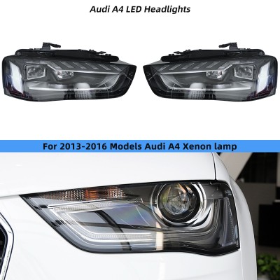 LED фары для Audi A4 B9 Sportback - стильное обновление
