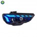 LED фары Audi A3 Sportback 2013-2016, модернизированные