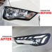 LED фары Audi A3 Sportback 2013-2016, модернизированные