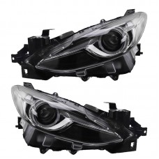 Фары Mazda 3 Axela 2014-2016 Led - Новые Стили, Высокое Качество Цена за:1 комплект