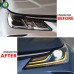 Светодиодная фара DRL для Toyota Corolla. Ультрамодный 