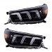 Фары передние Toyota Hilux Revo VIGO 2015-2020 с LED дн