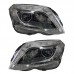 Светодиодные фары Mercedes Benz GLK, OEM, стильные и яр