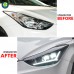 Светодиодные фары для Hyundai Elantra в стиле демон гла