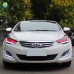 Светодиодные фары для Hyundai Elantra в стиле демон гла