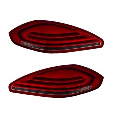 Задние Фары Led для Porsche Panamera, Прозрачные. Цена за:1 комплект