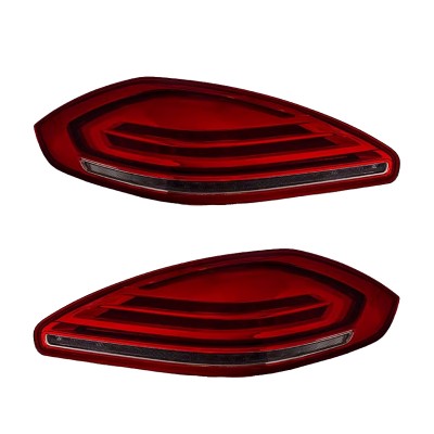 Задние фары LED для Porsche Panamera, прозрачные.