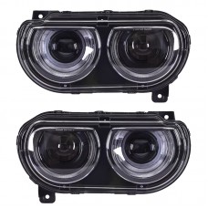 Фары Dodge Challenger 2008-2014 Rgb Led - Стильный Аксессуар для Вашего Авто!
