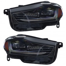 Передние Фары для Jaguar Xe X760 2015-2019. Высокое Качество Светодиодные Фары, Цвет Черный. 