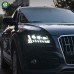 Светодиодные фары для Audi Q5, модернизированные, черно