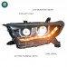 LED фары для Toyota Highlander 2012-2014, Plug and Play