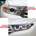 LED фары для Toyota Highlander 2012-2014, Plug and Play