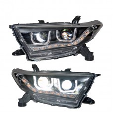 Led Фары для Toyota Highlander 2012-2014, Plug And Play, Обновление Света, Сборка, Белый. Цена за:1 комплект