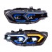 Фара BMW 3 серии F30 LCI DRL LED передняя фара 2012-201