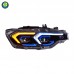 Фара BMW 3 серии F30 LCI DRL LED передняя фара 2012-201