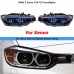 Фара BMW 3 серии F30 LCI DRL LED передняя фара 2012-201