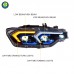 Фара BMW 3 серии F30 LCI DRL LED передняя фара 2012-201