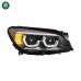 Передний фонарь BMW 7 серии F02 с LED подсветкой - стил