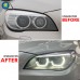 Передний фонарь BMW 7 серии F02 с LED подсветкой - стил