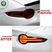 Задние фары Mazda MX5 ND 2015-2022 в дымчатом цвете - с