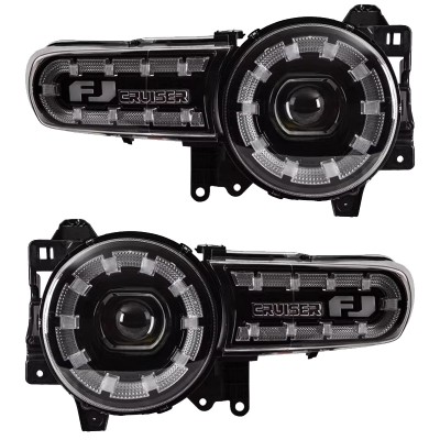 LED фары Toyota FJ Cruiser - модернизация для авто!