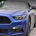 Светодиодная фара Ford Mustang 2015-2017 DRL передняя ф