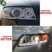 Фары Audi A6 C6 2008 LED DRL, модернизированные, прочны