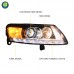 Фары Audi A6 C6 2008 LED DRL, модернизированные, прочны