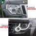 Светодиодные фары для Mitsubishi Pajero V97 - стильное 
