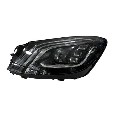 Светодиодная фара Mercedes-Benz S-klasse W222, цветной 