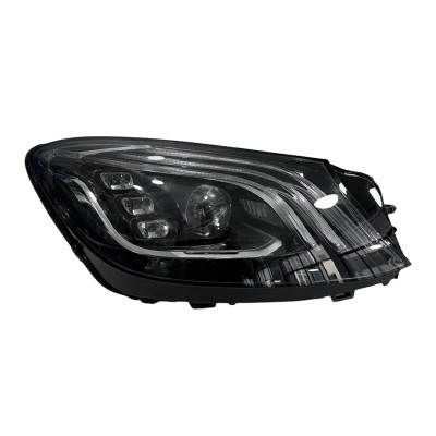 Светодиодная фара Mercedes-Benz S-klasse W222, цветной 
