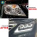 Передние фары Lexus LX570 2008-2015, новые стили, свето