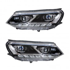 Фары Led для Volkswagen Touareg, Новинка 2011-2015, Стильный Аксессуар Цена за:1 комплект