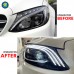 Фары Maybach для Mercedes C-класса W205, 2015-2021, обн