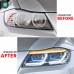 Фары BMW 3 серии E90 2005-2012, модернизированные, инди