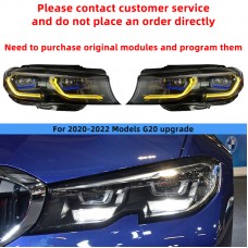 Фара BMW G20 LCI LED белая лазерная 2019 года выпуска
 Цена за:1 шт.