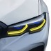 BMW G20 LCI Фары Белый DRL Желтый LED Лазерный Стиль.