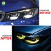 BMW G20 LCI Фары Белый DRL Желтый LED Лазерный Стиль.