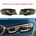 BMW G20 LCI Фары Белый DRL Желтый LED Лазерный Стиль.