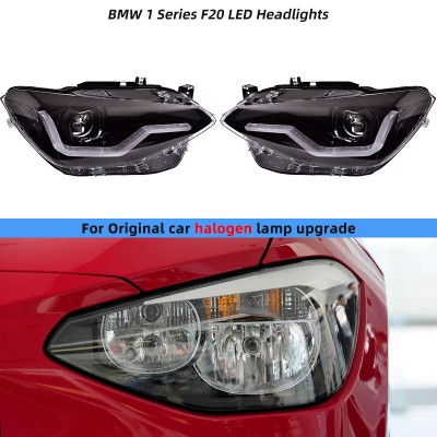 Фара BMW 1-й серии, цвет черный, аксессуары из качестве
